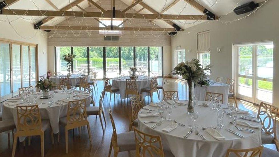 The Boathouse wedding venue, Ormesby Broad