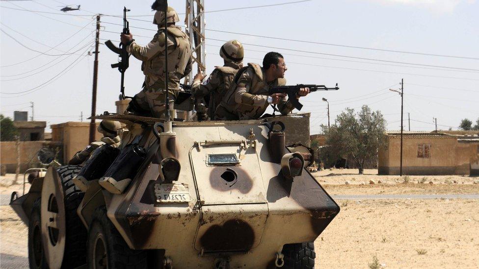 Egypt has intensified efforts to counter terrorism in the Sinai peninsula