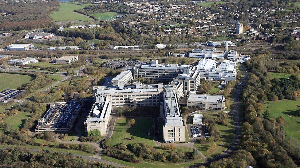 GSK site at Stevenage Hertfordshire