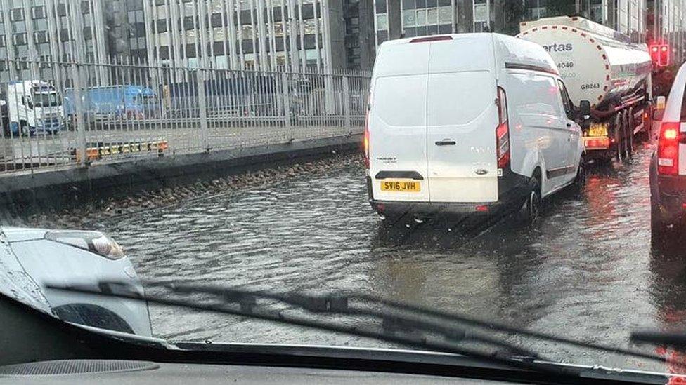 Flooding in Aberdeen