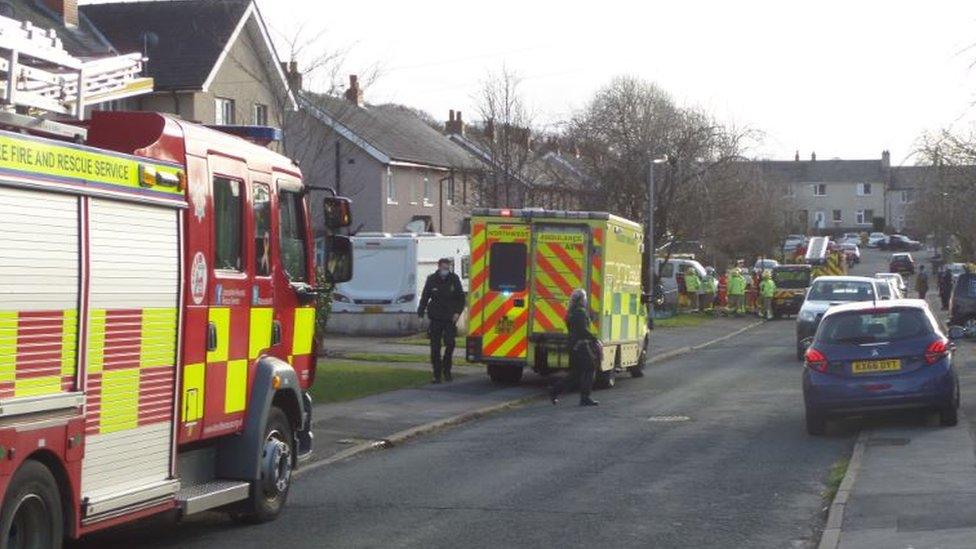 Scene in Bolton-le-Sands