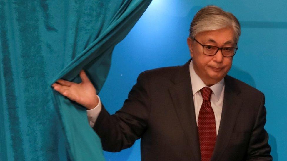 Kassym-Jomart Tokayev, Kazakhstan's interim president