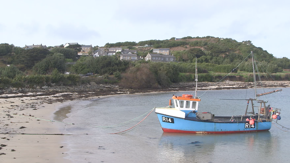 Fishing boat on the Isles of Scilly