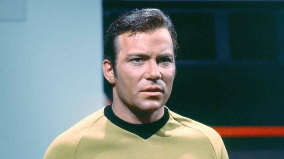 William Shatner as James T Kirk