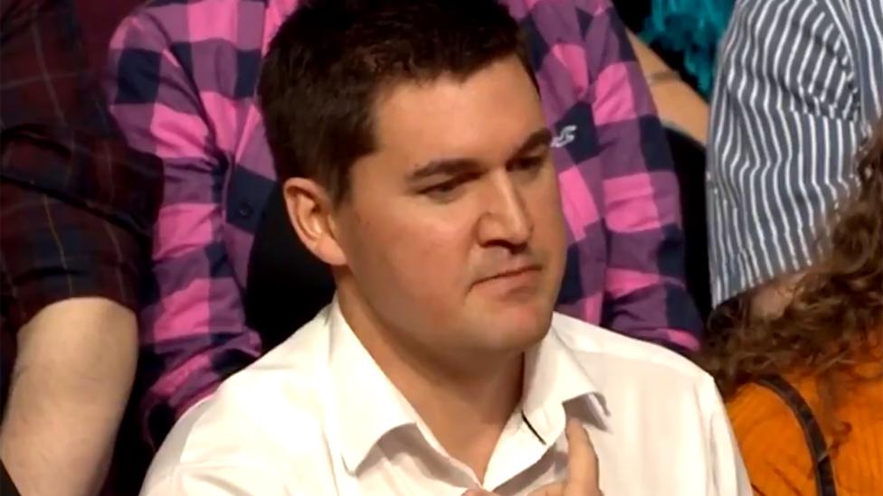 Question Time audience member