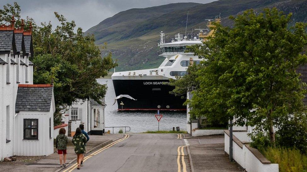 Loch Seaforth at Ullapool