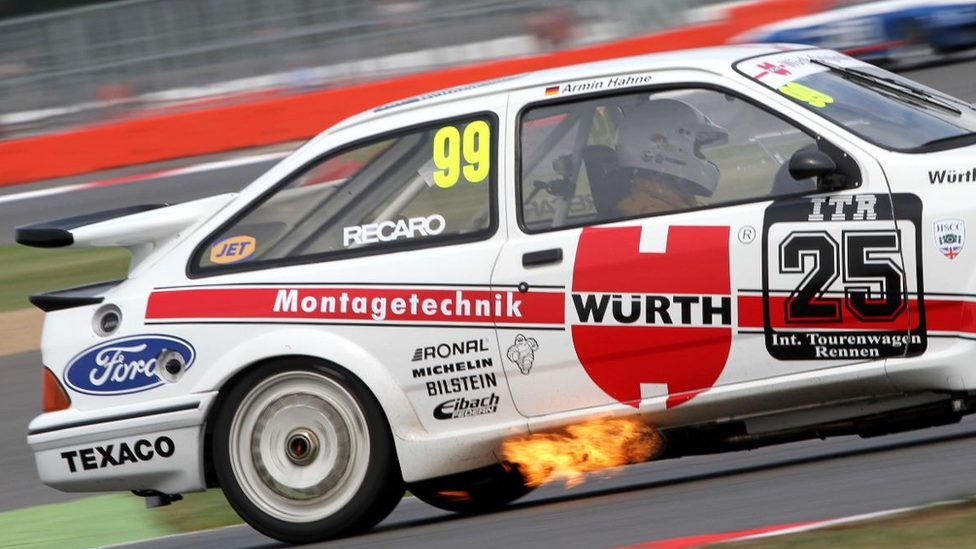 Ford Sierra Cosworth RS500s from the 1980s