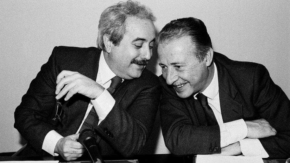 Giovanni Falcone and Paolo Borsellino