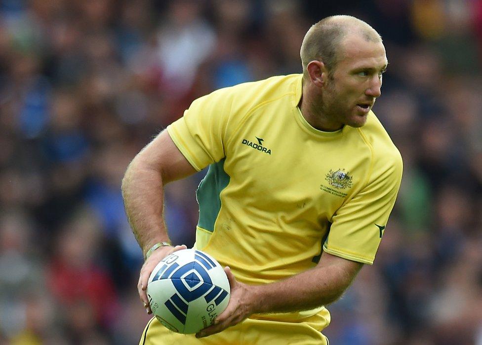 Australia's rugby sevens player James Stannard