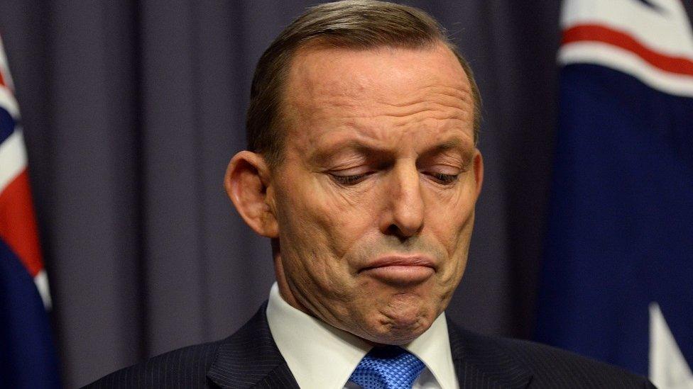 Abbott during his conference