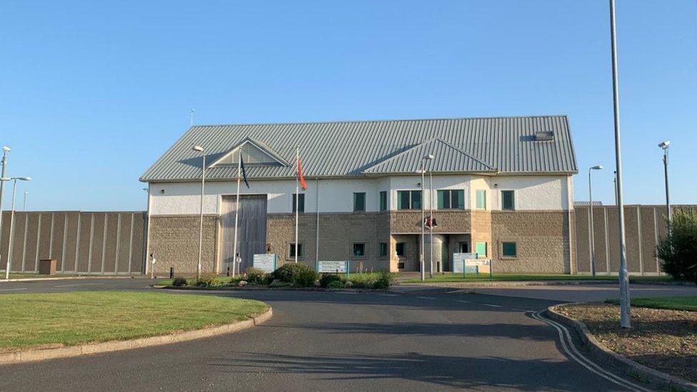 Isle of Man Prison entrance