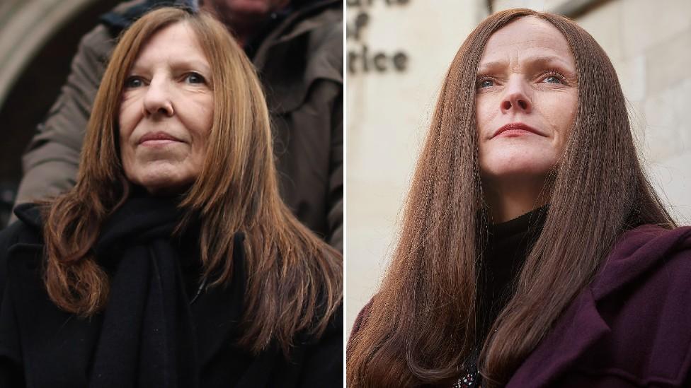 Anne Williams and Maxine Peake