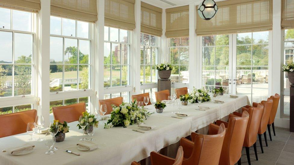 Restaurant in Coworth Park