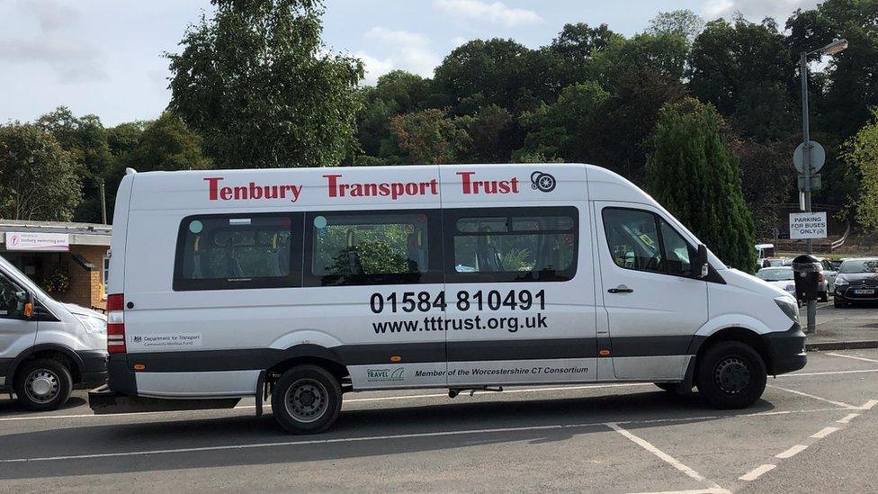 Tenbury Transport Trust minibus