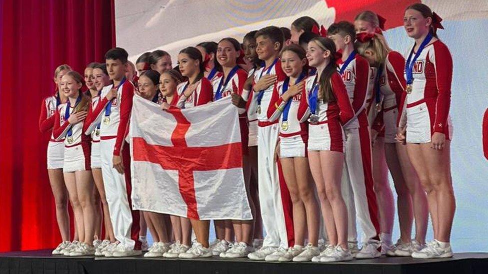 Team England Cheer