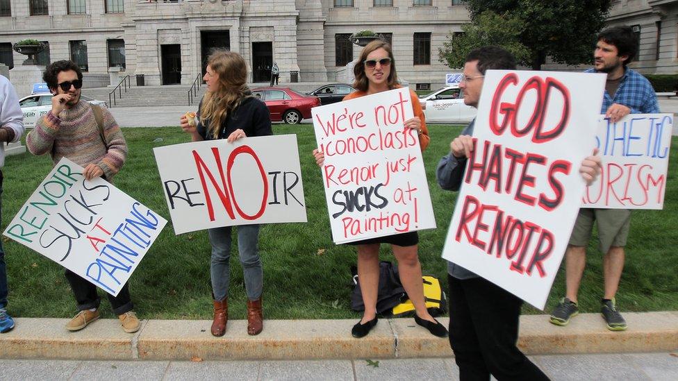 Renoir protest