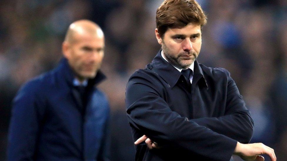 Mauricio Pochettino and Zinedine Zidane