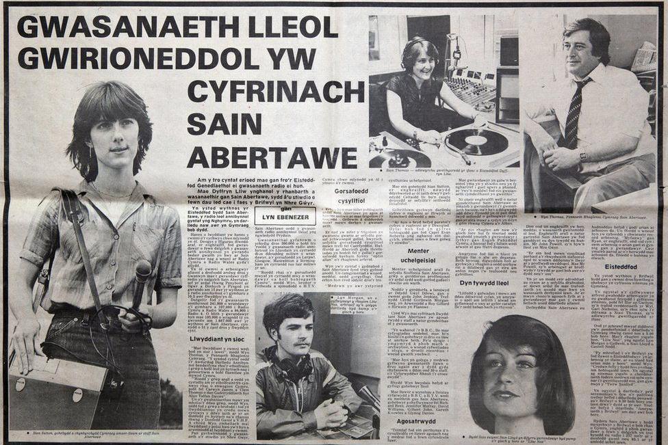 Erthygl o'r Cymro cyn Eisteddfod Dyffryn Lliw 1980