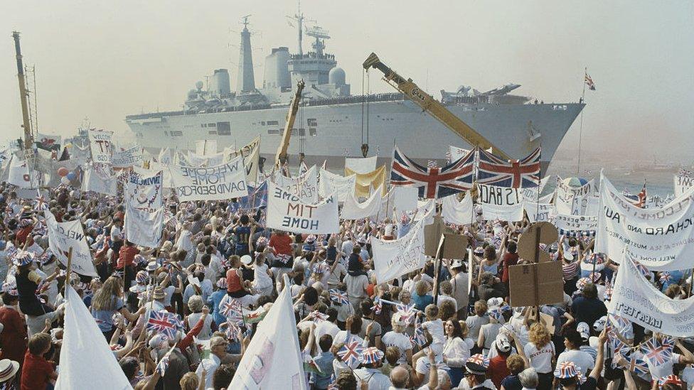 HMS Invincible returns to the UK