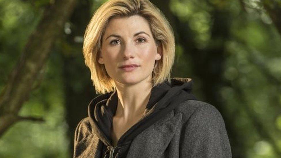 Jodie Whittaker as the Doctor