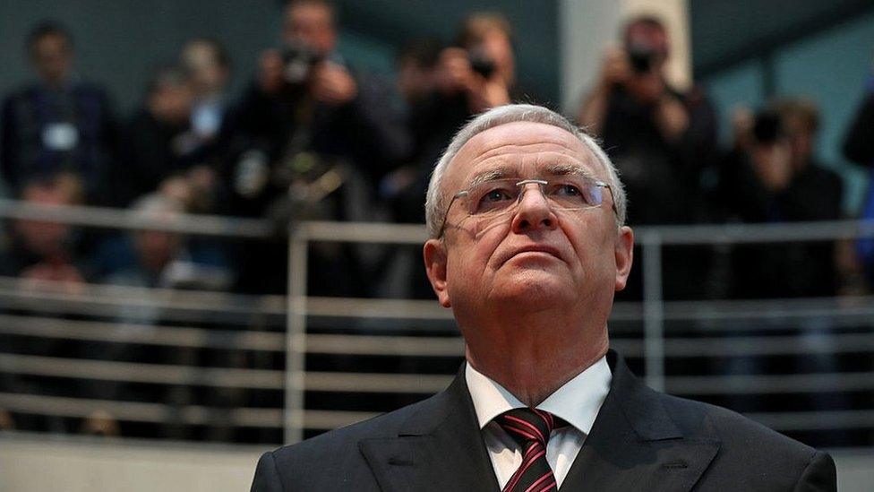 Martin Winterkorn, former CEO of German carmaker Volkswagen