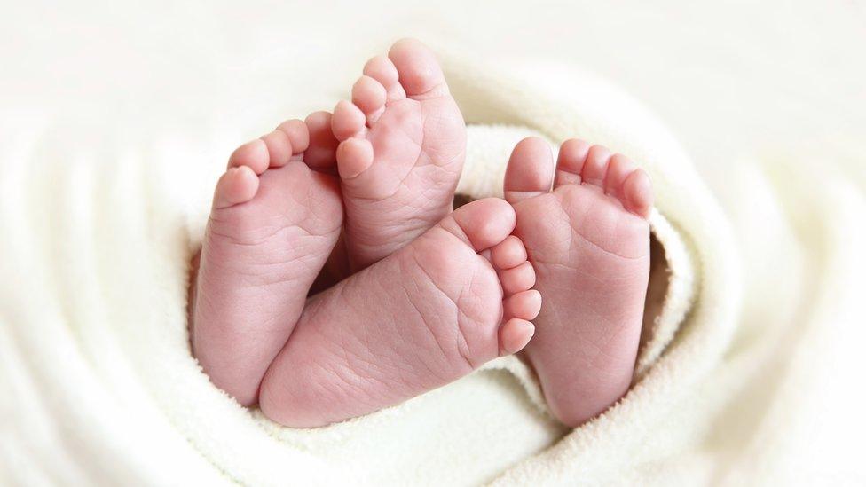 Picture of baby feet