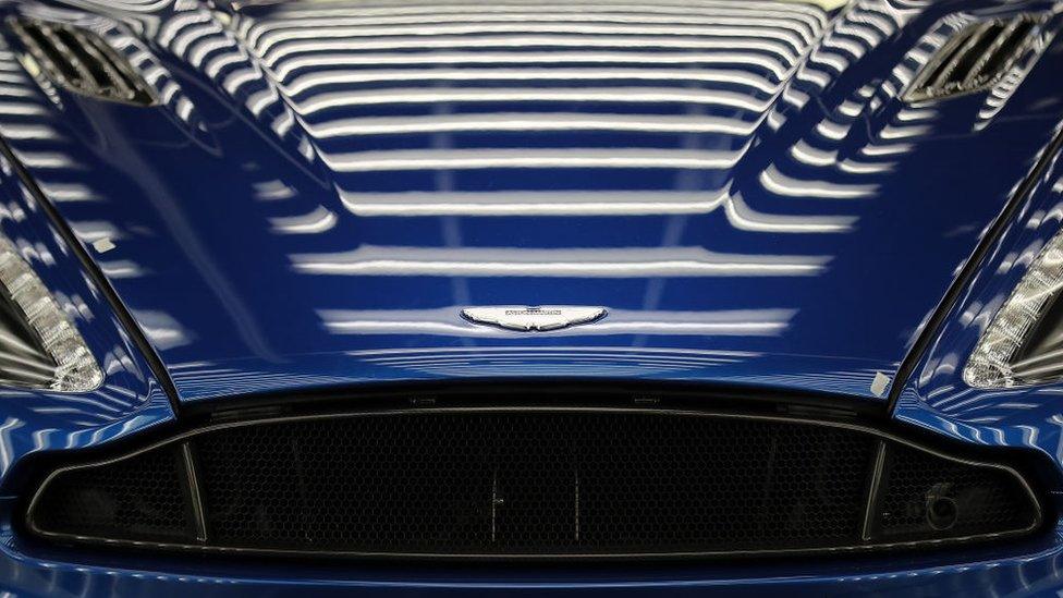 Aston Martin badge