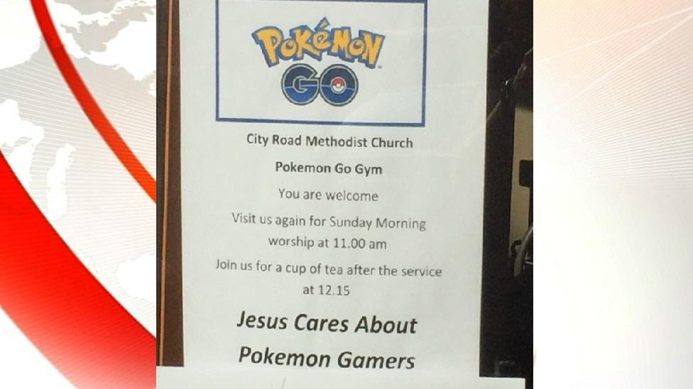 Pokemon Go City Road Methodist Church