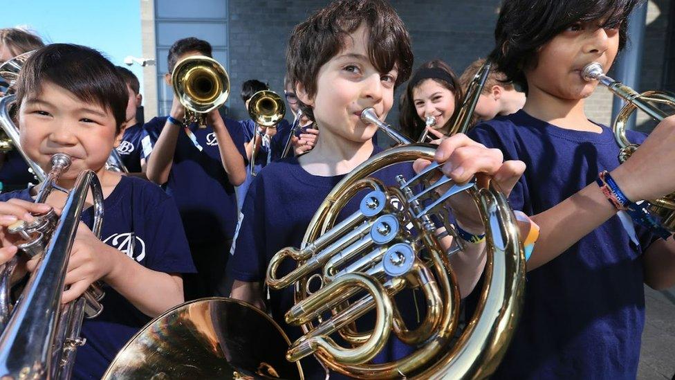 Young musicians in Youth Champs 2022