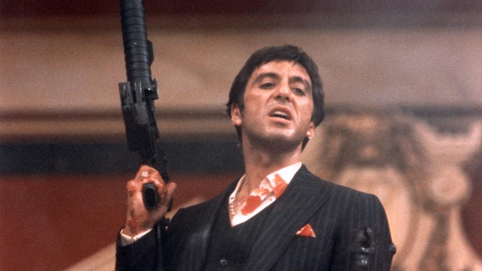 Al Pacino in Scarface (1983)