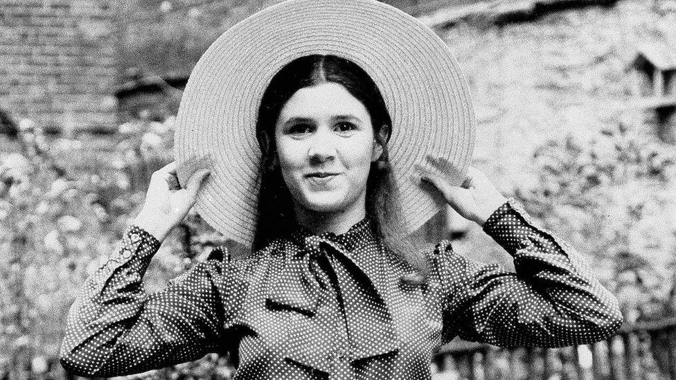 Carrie Fisher, aged 16, in New York on May 2, 1973