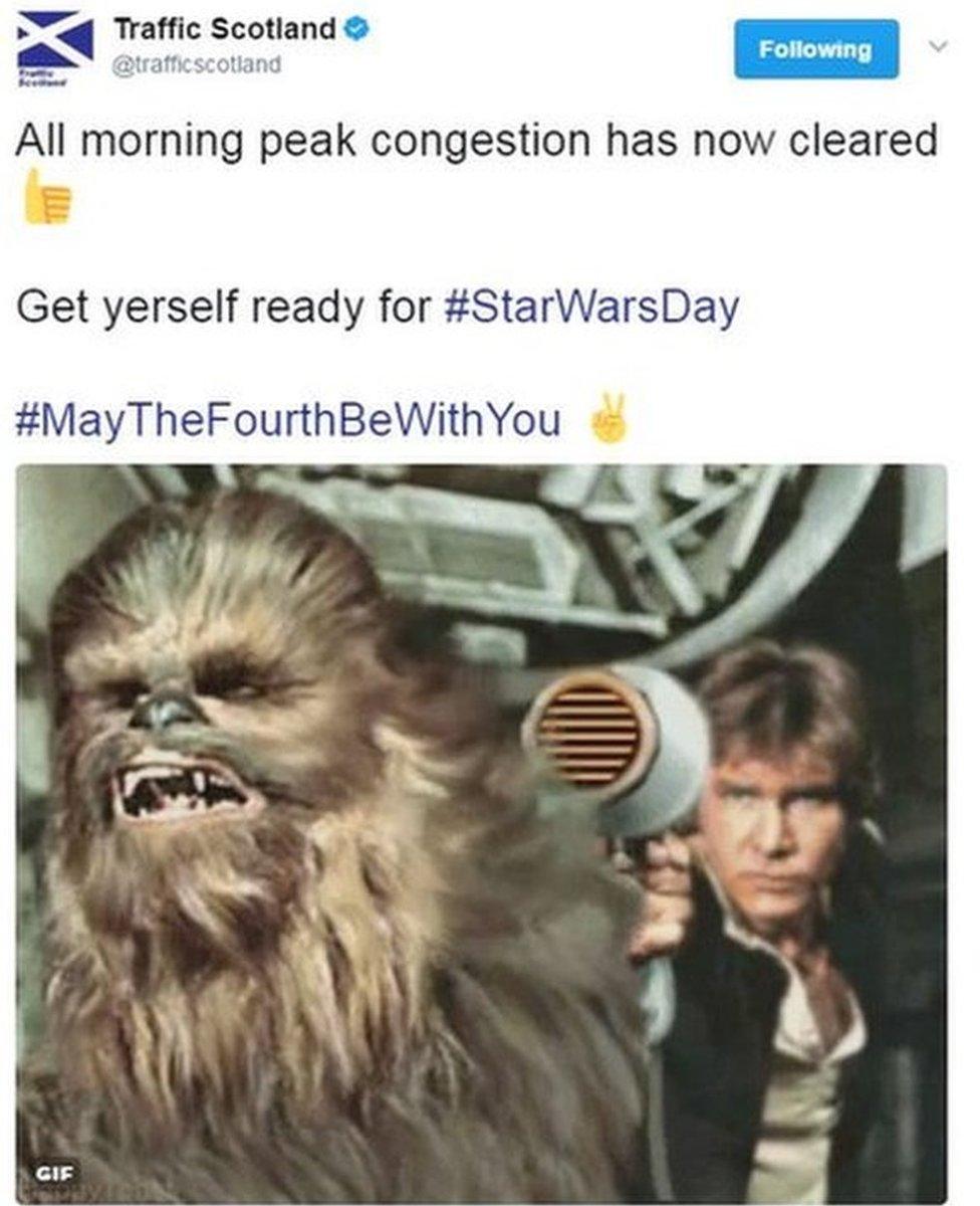 Star wars tweet