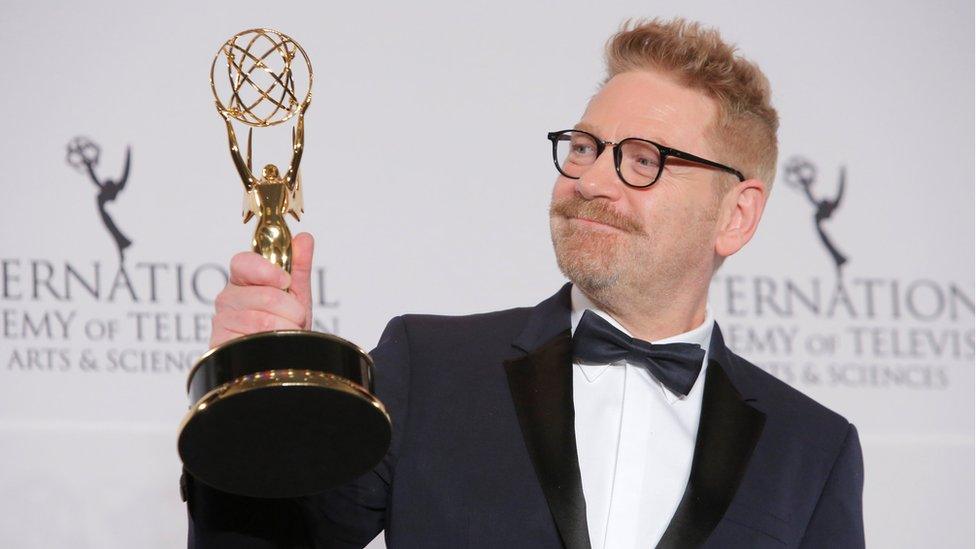 Sir Kenneth Branagh at the International Emmy Awards