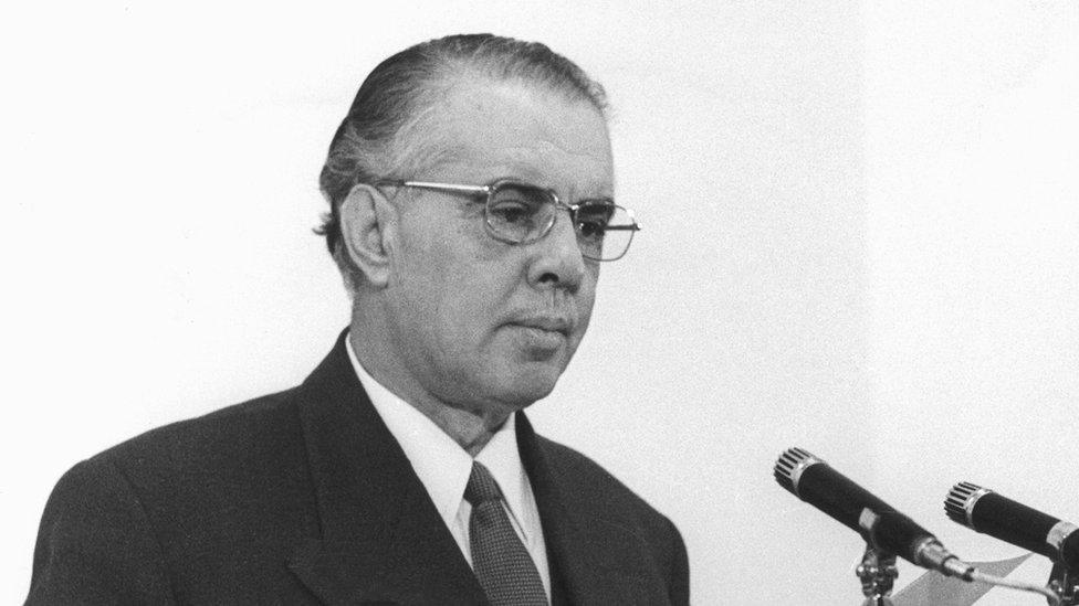 Enver Hoxha in 1970