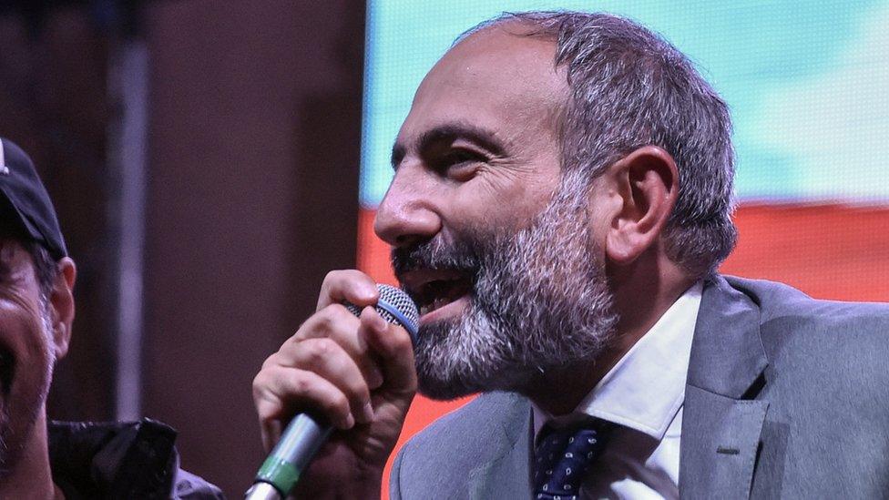 Armenian Prime Minister Nikol Pashinyan