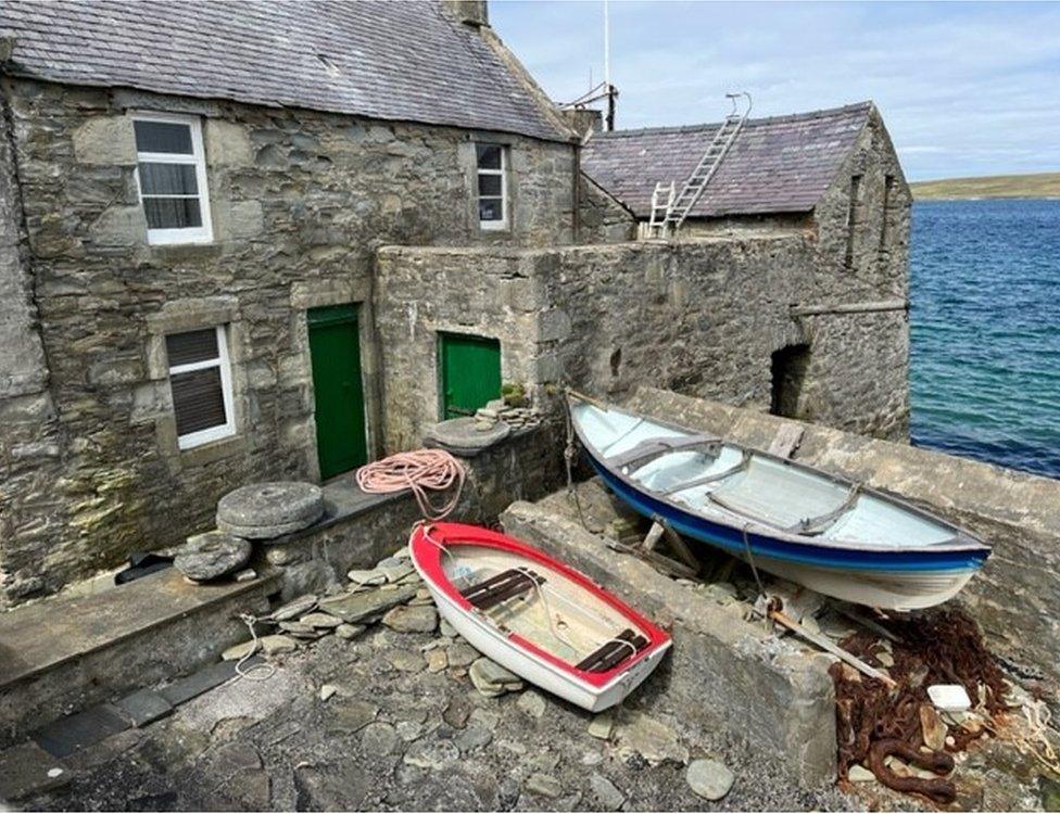 Jimmy Perez’s fictional home in Lerwick.