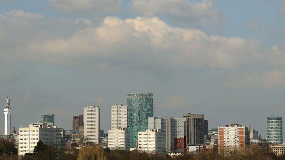 Birmingham skyline