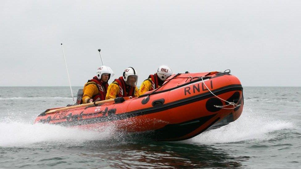 Pwllheli’s D-class lifeboat