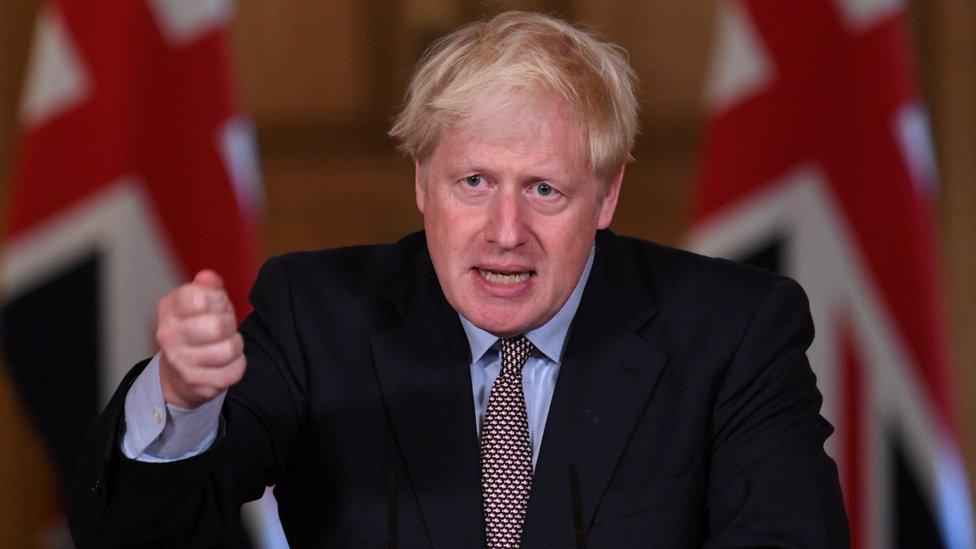 UK Prime Minister Boris Johnson