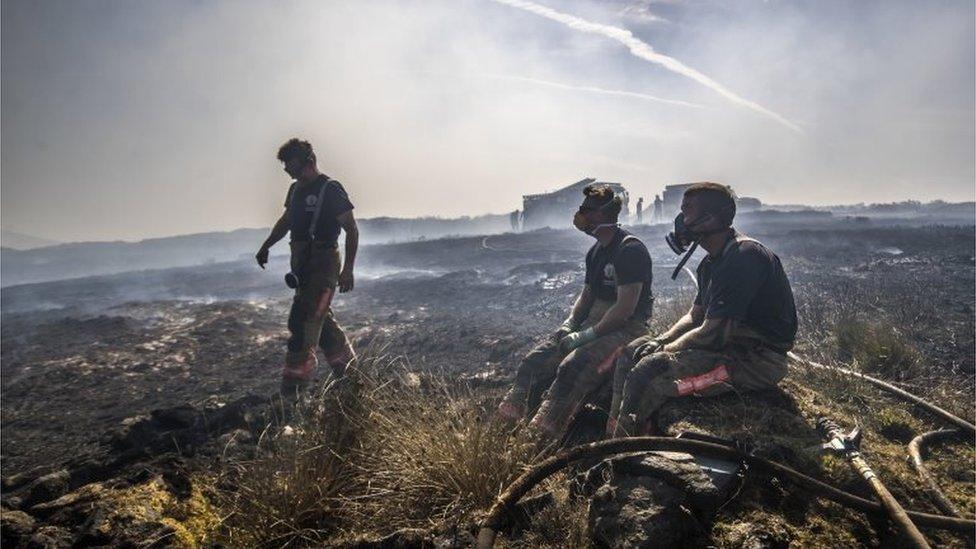 Saddleworth Moor fire