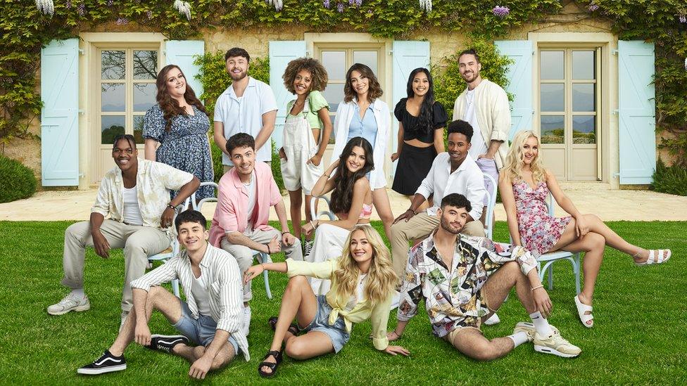 The finalists of ITV Mamma Mia! I Have A Dream