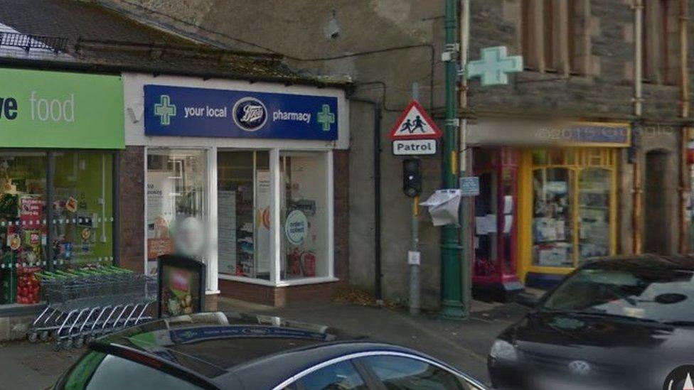 Boots pharmacy, Kingussie