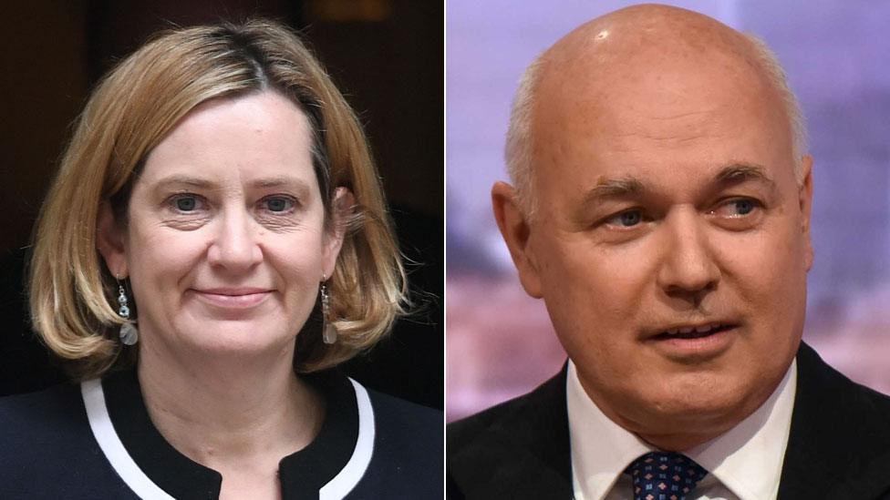 Amber Rudd/Iain Duncan Smith