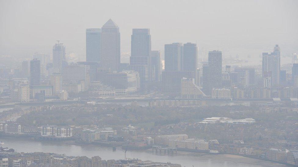 Smog in London