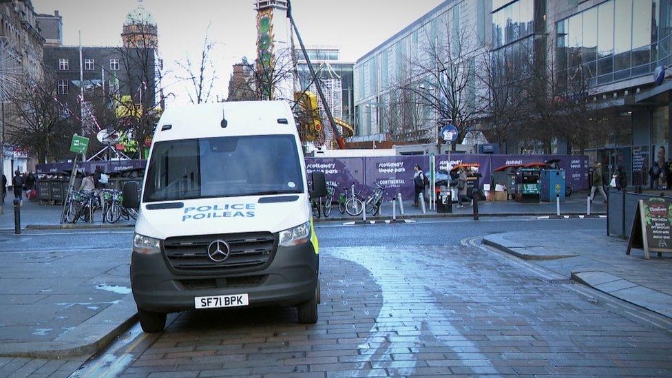 St Enoch Christmas market