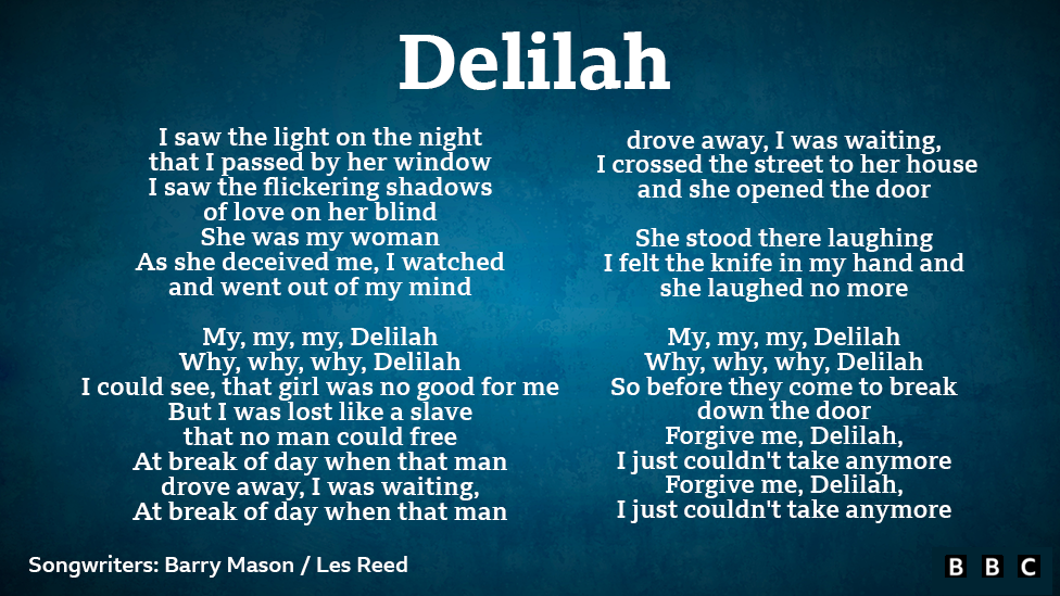 Delilah lyrics