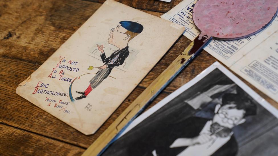 Eric Morecambe's never-before-seen treasures going up for auction - BBC ...