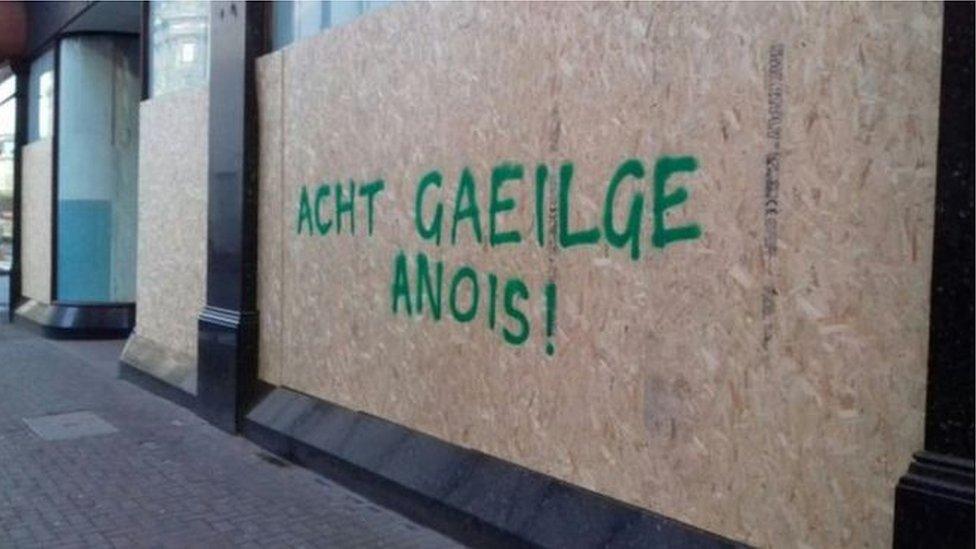 Irish language sign