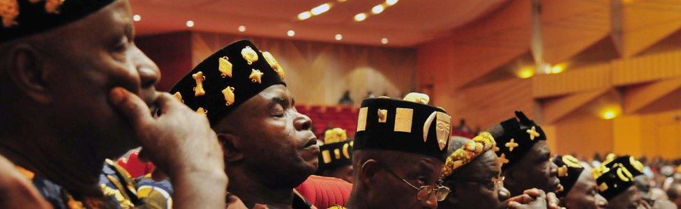 Traditional chiefs in Ivory Coast