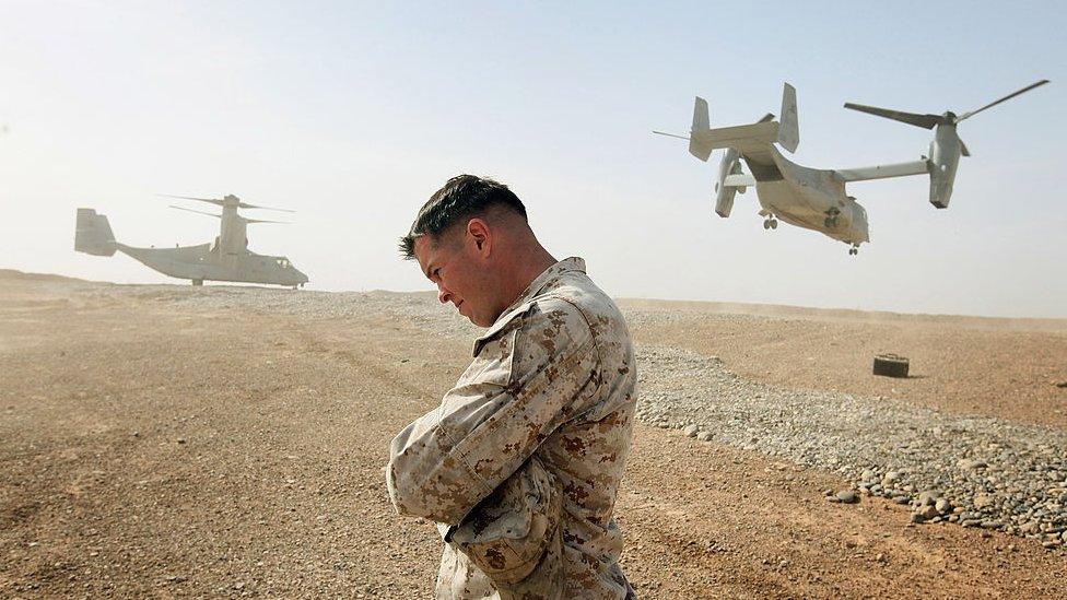 Marine Corps Ospreys in Afghanistan